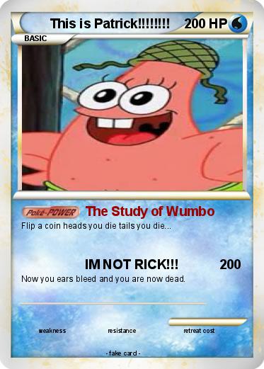 Pokemon This is Patrick!!!!!!!!