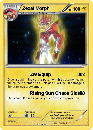 Pokemon Zexal Morph