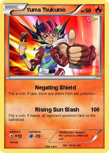 Pokemon Yuma Tsukumo