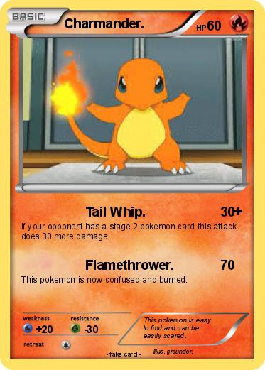 Pokemon Charmander.