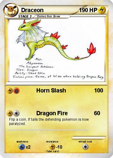 Pokemon Draceon