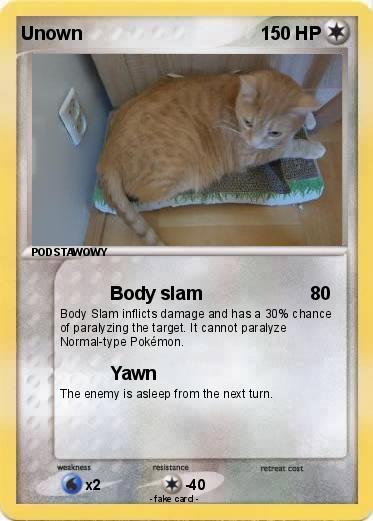 Pokemon Unown