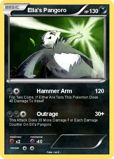Pokemon Ella's Pangoro