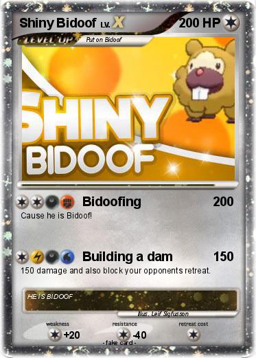 Pokemon Shiny Bidoof
