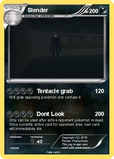Pokemon Slender