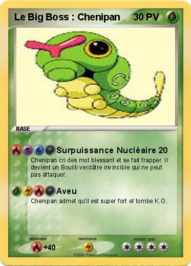 Pokemon Le Big Boss : Chenipan