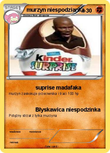Pokemon murzyn niespodzianka