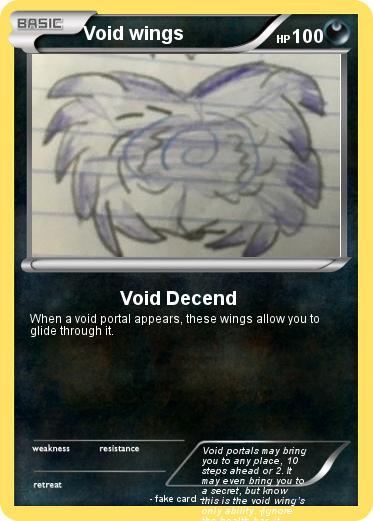 Pokemon Void wings
