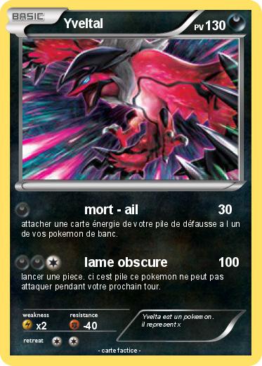 Pokemon Yveltal
