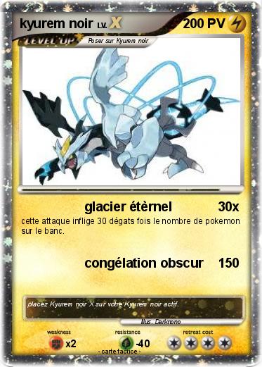 Pokemon kyurem noir