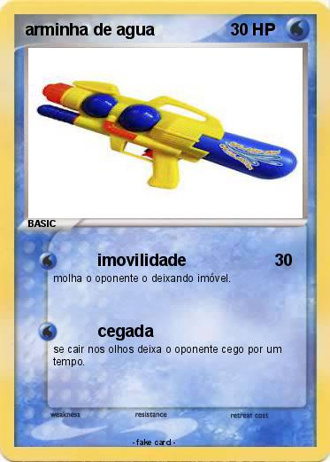 Pokemon arminha de agua