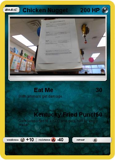 Pokemon Chicken Nugget