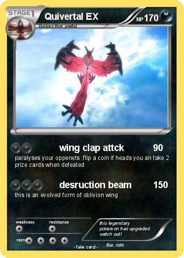 Pokemon Quivertal EX