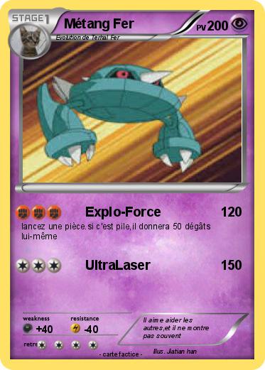 Pokemon Métang Fer