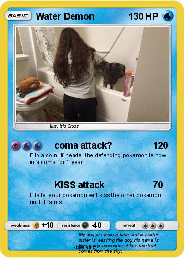 Pokemon Water Demon