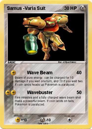 Pokemon Samus -Varia Suit