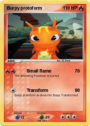 Pokemon Burpy protoform