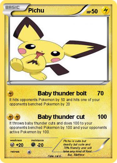 Pokemon Pichu
