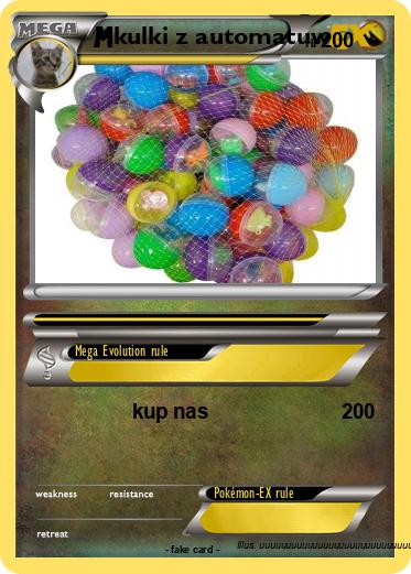 Pokemon kulki z automatuw