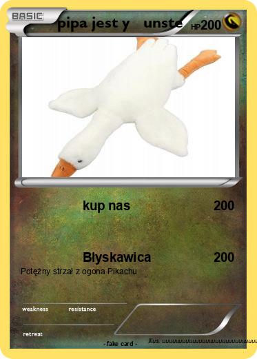Pokemon pipa jest y   unste