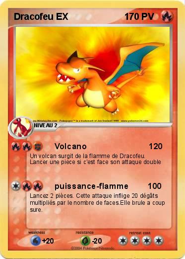 Pokemon Dracofeu EX                      1