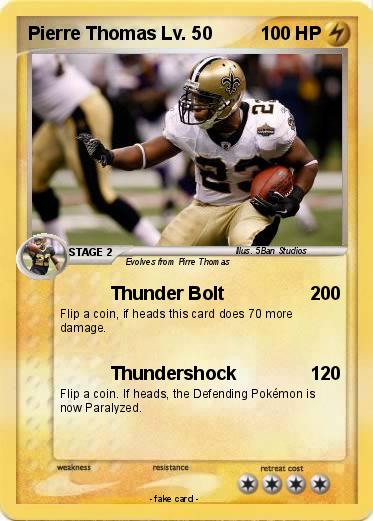 Pokemon Pierre Thomas Lv. 50