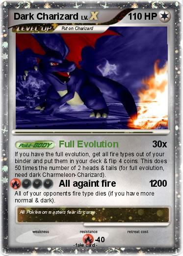 Pokemon Dark Charizard