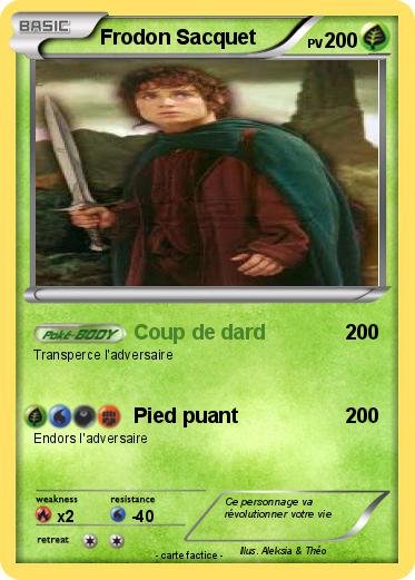 Pokemon Frodon Sacquet