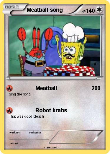 Pokemon Meatball song