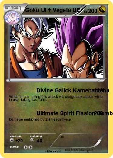 Pokemon Goku UI + Vegeta UE