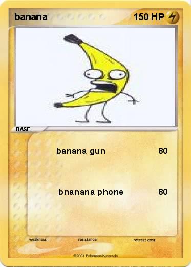 Pokemon banana