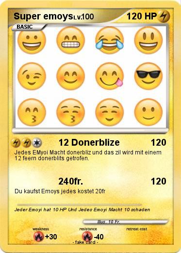Pokemon Super emoys