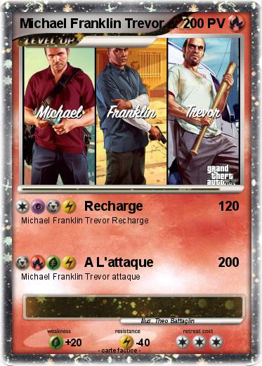 Pokemon Michael Franklin Trevor