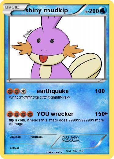 Pokemon shiny mudkip