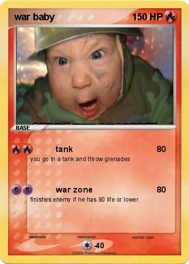 Pokemon war baby
