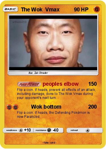 Pokemon The Wok  Vmax
