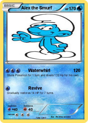 Pokemon Alex the Smurf
