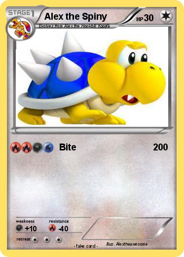 Pokemon Alex the Spiny