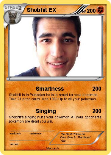Pokemon Shobhit EX