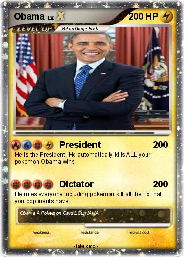 Pokemon Obama