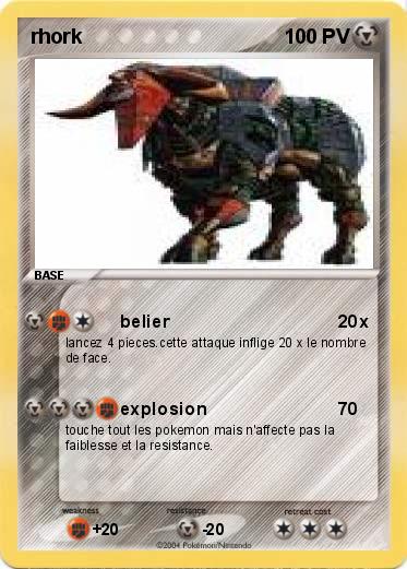Pokemon rhork