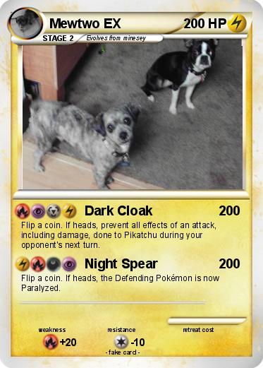 Pokemon Mewtwo EX
