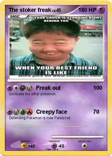 Pokemon The stoker freak
