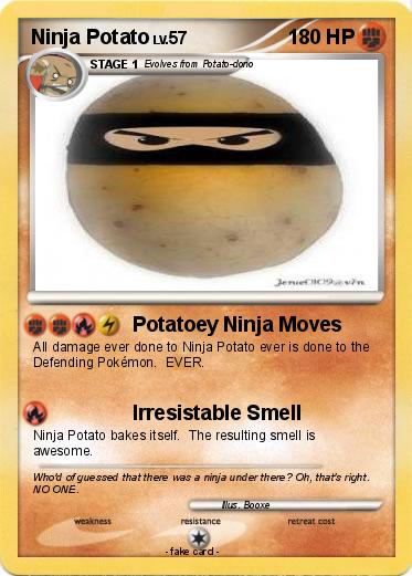 Pokemon Ninja Potato