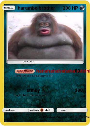 Pokemon harambe brother