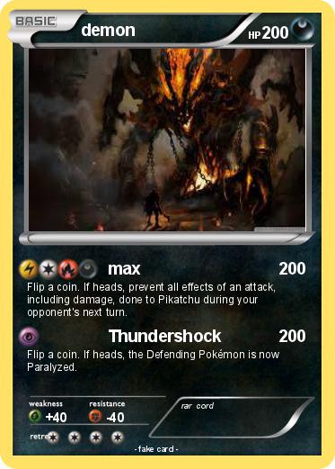 Pokemon demon