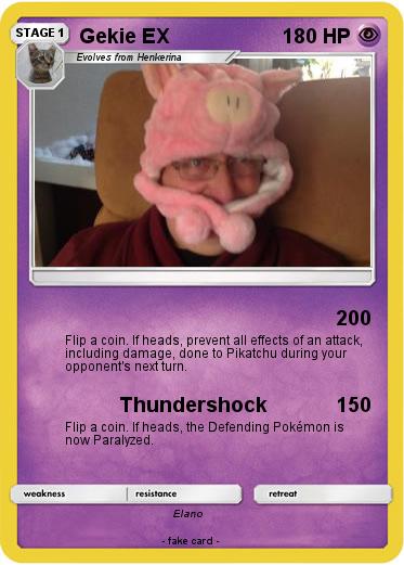 Pokemon Gekie EX