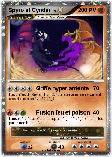 Pokemon Spyro et Cynder