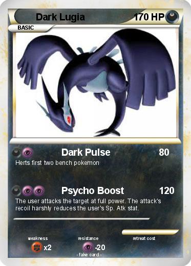 Pokemon Dark Lugia