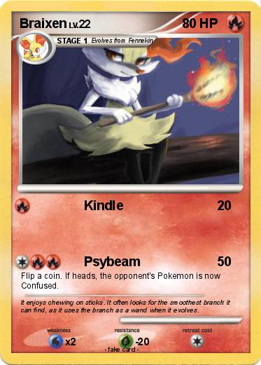 Pokemon Braixen